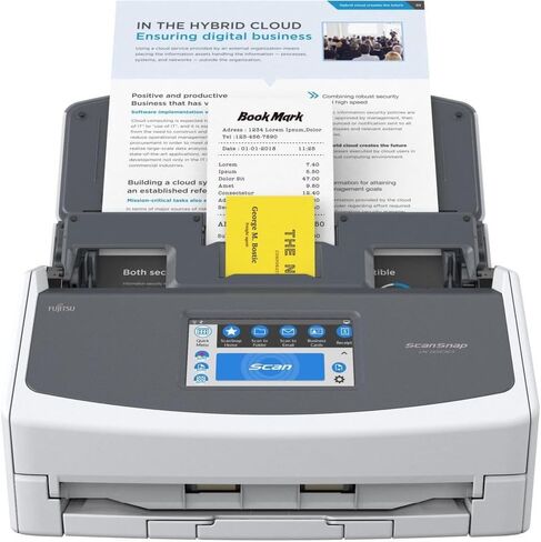 Fujitsu Scansnap IX1600 ADF Scanner - 600 DPI Optical in Saudi Arabia
