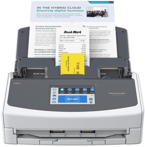 Fujitsu Scansnap IX1600 ADF Scanner - 600 DPI Optical in Saudi Arabia