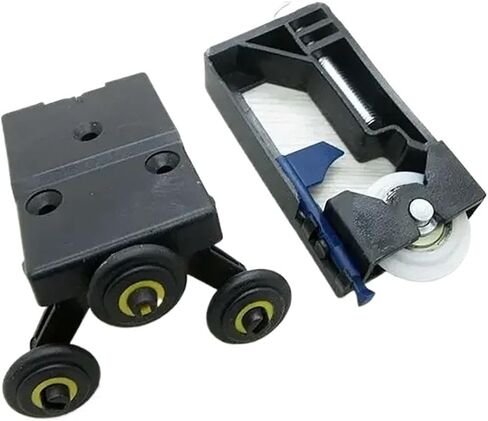 Thickened Roller, Open Wheel, Sliding Door Pulley,Wall Cabinet, External Hanging Door Wheel(Purple) in Saudi Arabia