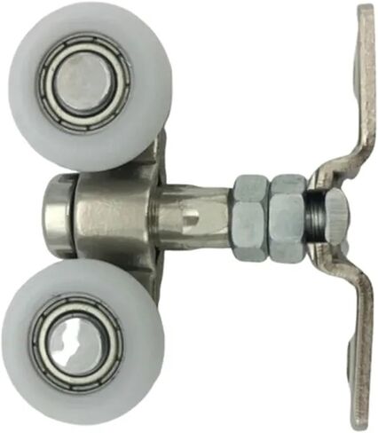1 pc Small Folding Door Pulley Wooden Sliding Wheel Door and Window Accessories Track Pulley in Saudi Arabia