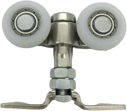 1 pc Small Folding Door Pulley Wooden Sliding Wheel Door and Window Accessories Track Pulley in Saudi Arabia