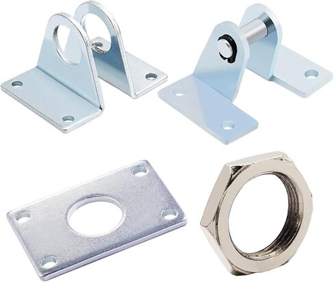 MAL-LB/SDB/Y/I/FA/FD/U -Bore 16mm/20mm/25mm/32mm/40mm MA/MAL Mini Cylinder Joint Mounting Bracket (Color : I, Size : MA MAL 25mm) in Saudi Arabia
