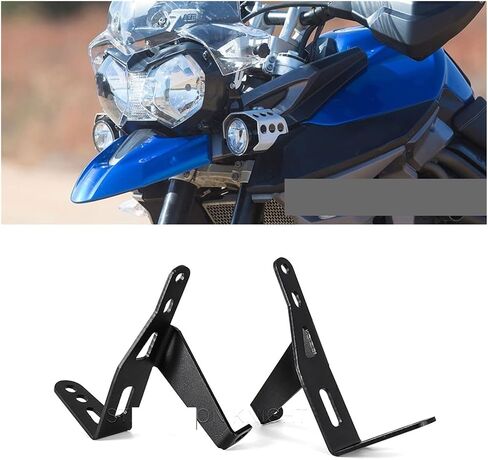 Motorcycle Auxiliary Fog Light Mounts Bracket Compatible with 800 Tiger 800 XCX XCA XRX XR XRt Accessories Driving Lamp Holder in Saudi Arabia