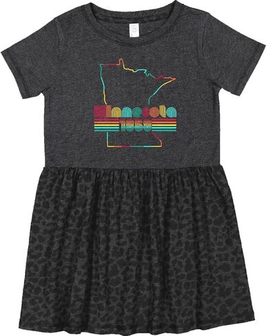 Inktastic Minnesota 1858 مع فستان طفل رجعية in Kuwait