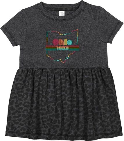 Inktastic Ohio 1803 مع فستان الرضع الرجعية الرجعية in Kuwait