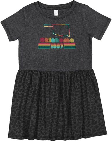 inktastic Oklahoma 1907 مع فستان طفل رجع in Kuwait