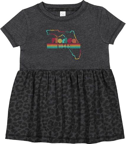 Inktastic Florida 1845 مع فستان الرضع الرجع in Kuwait