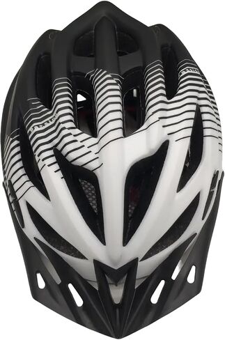 Bike Helmet with LED,218g Lightweight Mountain Bicycle Helmet for Adults Men Women,Comfortable Cycling Helmet with Sun Visor & 21 Ventilation Holes,US CPSC & EU CE Standard in Saudi Arabia