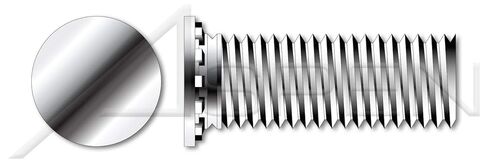 (1000 pcs) 5/16"-18 X 3/4", Self-Clinching Studs, Flush Head Self-Clinching Studs, Full Thread, 303 Stainless Steel in Kuwait