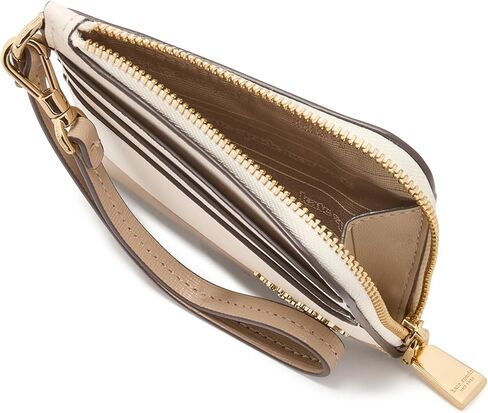 Kate Spade New York Devin Breezy Dot مقشور Saffiano Coin Core Card Case Wristlet ، Black Multi in Kuwait