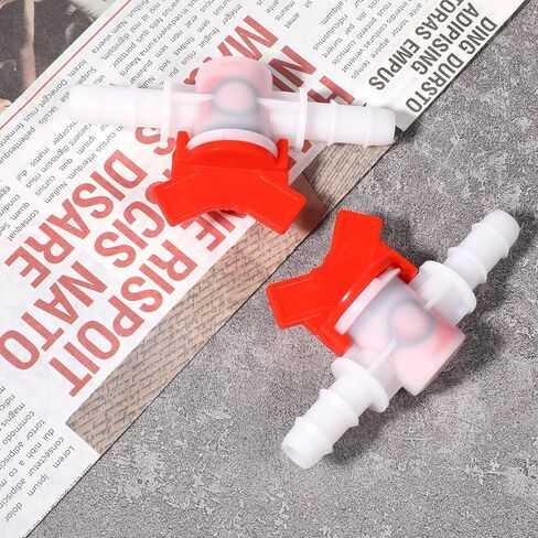 2PCS 1/2-Inch Barbed Ball Valve, Drip Irrigation Barbed Valve,1/2 Inch Id In-Line Ball Valves Hose Shut off Valves for Drip Irrigation and Aquariums Regulate Water Flow in Saudi Arabia