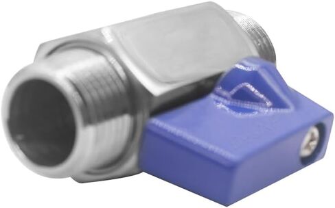 الفولاذ المقاوم للصدأ 316 صمام الكرة 1/2 "npt male x 1/2" npt ذكر مغلق صمام للهواء الوقود المائي in Kuwait