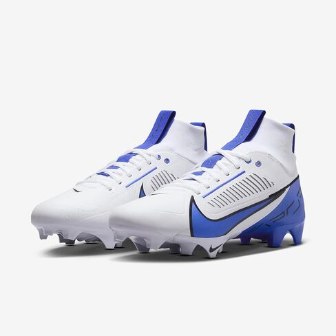 Nike Vapor Edge Pro 360 2 (Team Bank) Men Football Cleats (FQ4044-102 ، White/Black/Hyper Royal) الحجم 15 in Saudi Arabia