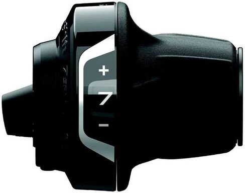SHIMANO Unisex Slrv4007r SL-RV400 Revo Shifter, Right Hand, 7-Speed, with Optical Gear Display, Black, 7-Speed EU in Saudi Arabia