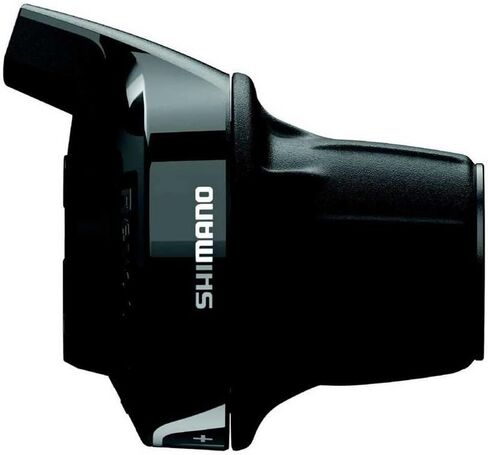 SHIMANO Unisex Slrv4007r SL-RV400 Revo Shifter, Right Hand, 7-Speed, with Optical Gear Display, Black, 7-Speed EU in Saudi Arabia