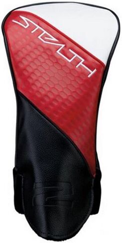 Taylormade New 2023 Golf Stealth 2 Driver Headcover Red Black Club Head Cover in Saudi Arabia