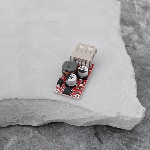SING F LTD 5pcs USB 5V 3A DC Voltage Reduction Module 9V 12V 24V Input 15W DIY Charger Suitable for Power Supply Equipment in Saudi Arabia