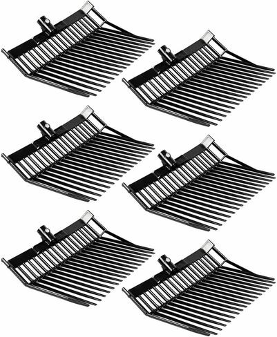 Jeffers 12-Tine Mini Fork Head – Compact Replacement Rake Scoop for Barns, Stalls, Hay, Bedding, Waste, Polystyrene Tines, 11" Wide, Fits Standard Handles, Lightweight Fork Head Only in Kuwait