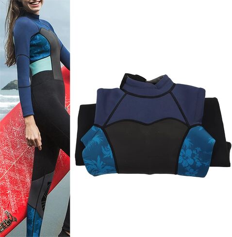 Women's One Piece Full Body Diving Skin 3mm Cold Proof Long Sleeve Wetsuit Swimsuit Designed for Swimming Surfing Snorkeling and Diving in Saudi Arabia