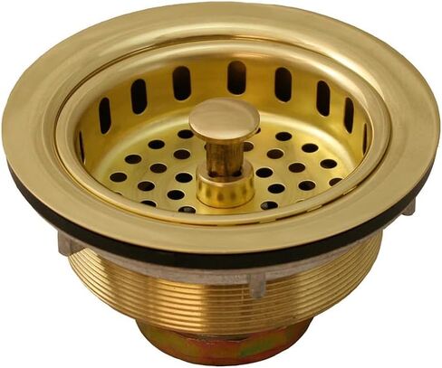 Polished Brass Basket Strainer in Saudi Arabia