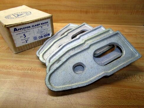 Appleton CLB-300M 3" Clamp Backs CLB300M (Pack of 5) in Saudi Arabia