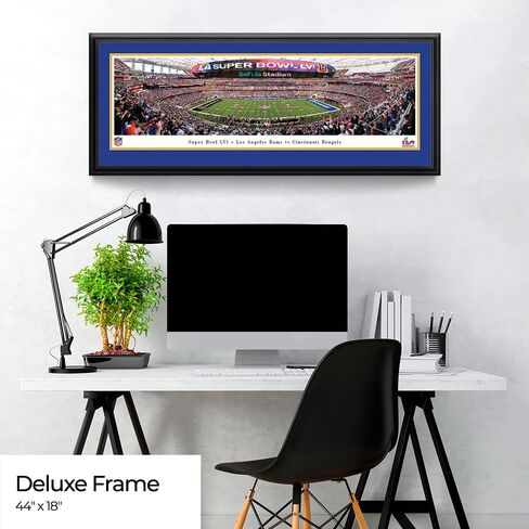 2022 Super Bowl - LA Rams vs Cincinnati Bengals - Panoramic Posters and Wall Decor by Blakeway Panoramas in Saudi Arabia