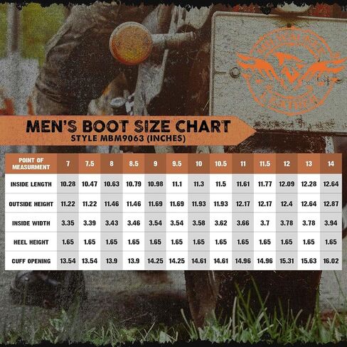 Milwaukee Leather Men's Premium Leather Classic Engineer Motorcycle Riding Boots Collection - 8.5W in Saudi Arabia