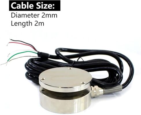 Flat Diaphragm Tension Compression Sensor 50kg-10T Miniature Round Pan Force Load Cell Transducer(3ton) in Saudi Arabia