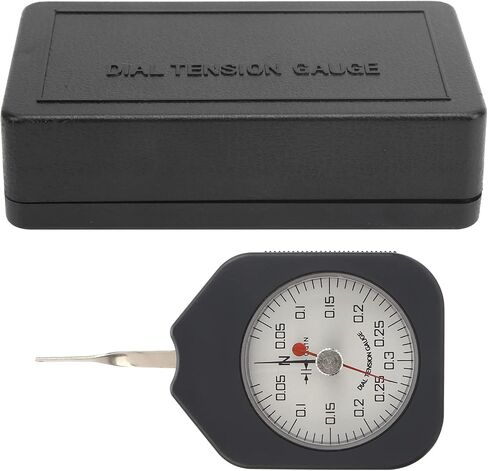 SEN 0.3 2 Dial Tensiometer 0.3N Portable Alloy Double Pointer Tension Tester Mechanical Dial for Relay Pressure Electronic Switch Micro Switch Valve Spring Tension in Saudi Arabia