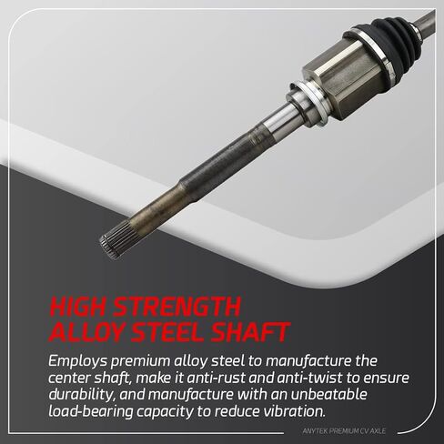 Anytek CV Axle Shaft Front Left & Right Compatible with Dodge Caliber Jeep Compass Patriot 2007-2017 2.0L 2WD w/CVT Trans. Replace# CH-8-8609 CH-8-8610 Driver & Passenger CV Axle Shaft Assembly in Saudi Arabia