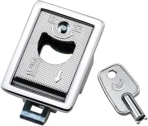 زنك سبيكة الهيكل الكهربائي أبواب خزانة الأبواب قفل 1pcs (بدون مفتاح) in Kuwait