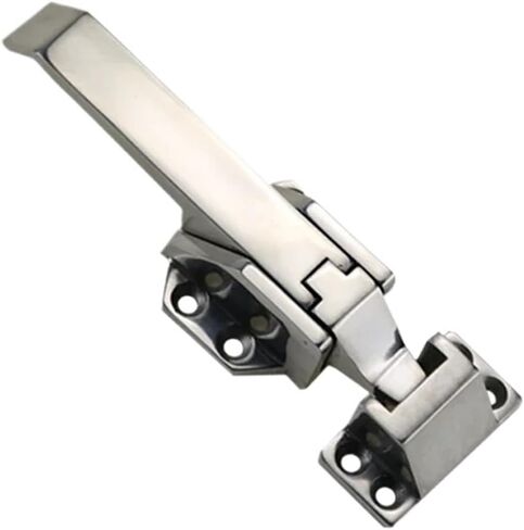 304 Stainless Steel Wide Style Refrigerated Storage Industrial Closing Door Handle 1Pcs(304 SS No Lock) in Kuwait