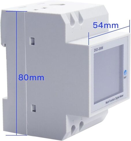 DIN Rail Monitor AC Current Rate Meter VA D52-2066(40-300V Built-in CT) in Saudi Arabia