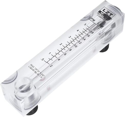 AB46-3X 0.5-5 GPM 2-18 LPM Water Flow Panel Mount Type Flowmeter in Saudi Arabia