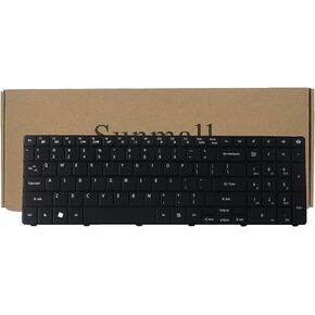 Keyboard Replacement Compatible with Gateway NV50 NV50A NV51 NV53 NV53A NV73A NV55C NV59C ID58 ID59 ID79 NV59C Series Laptop Black US Layout