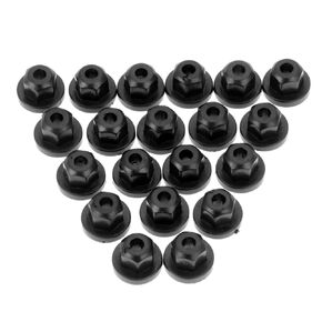 Mtsooning 20PCS Nylon Body Nuts Flange Clip 16131176747 Relpacement for BMV 1995-2001 7 Series 738, 740, 750