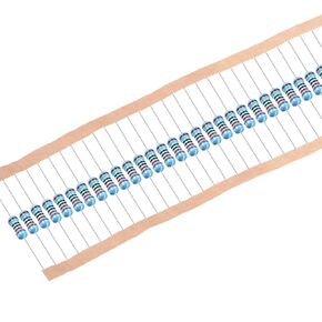 uxcell 100Pcs 820 Ohm Resistor, 1/2W 1% Tolerance Metal Film Resistors, Lead, 5 Bands for DIY Electronic Projects and Experiments