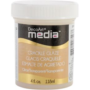 Deco Art Media Crackle Glaze, 4-Ounce, Clear in Kuwait