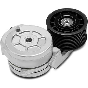 A-Premium Belt Tensioner Assembly with Pulley Compatible with Volvo VN 1999, VNL 2000-2002, VNM 2000-2002, 14.0L, Replace# 20461114