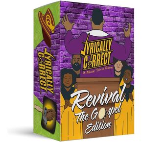 تصحيح غنائي لعبة بطاقة Revival Gospel Trivia Card | لقاءات عائلية متعددة الأجيال، وليلة ألعاب للكبار، ومعلومات ممتعة in Kuwait