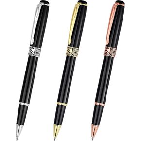 Tenare Weighted Pens for Hand Tremors Black Ink Heavy Pens Weighted Writing Tools for Hand Tremors, Low Dexterity, Weak Grip Strength, Parkinson's Patients, Elderly Adults, 3 Colors(6 Pieces)