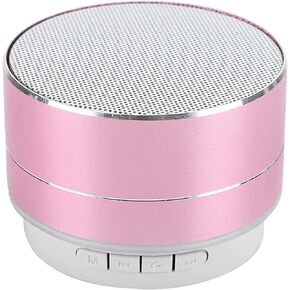 Heayzoki Notebook Speaker, Multifunctional Speaker, Metal Bluetooth Speaker Wireless Plugin Card Subwoofer for Mobile Phone Computer