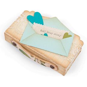 Sizzix ScoreBoards Die-Mini Book by Eileen Hull, Black 6