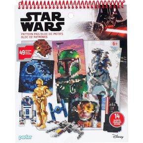 Perler Star Wars Beads Pattern Pad, 49 Designs