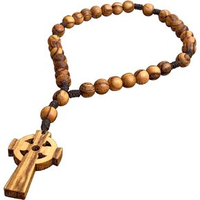 Anglican Prayer Rosary, Anglican Prayer Beads, Holy Land Rosary, Olive Wood Rosary, Prayer Beads