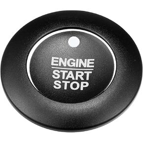 X AUTOHAUX Engine Start Stop Button Cover Kit Push Start Button Trim Sticker for Ford Explorer 2020-2022 for Ford Explorer Hybrid 2020-2021 Aluminum Alloy Blue