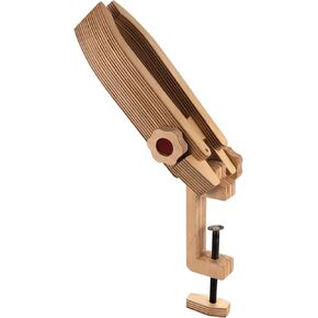Wood Sewing Pony Horse Leather Craft Fold Go Easy Portable Travel Friendly Mini Stitching Pony | Position Adjustable