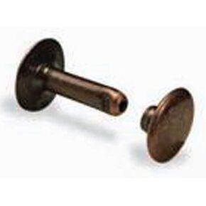 Tandy Leather Rapid Rivets Medium Antique Copper Nickel Free Plate 100/pk 1273-14