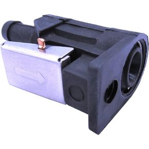 SouthMarine 6E5-24305-06-00 6Y2-24305-05 Female Fuel Pipe Connector for Yamaha Boat Motors, 8mm Engine Side, 5/16'', fit Sierra 18-8076
