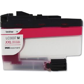 Brother Genuine LC3037M, Single Pack Super High-Yield Magenta INKvestment Tank Ink Cartridge, Page Yield Up to 1,500 Pages, LC3037, Amazon Dash Replenishment Cartridge